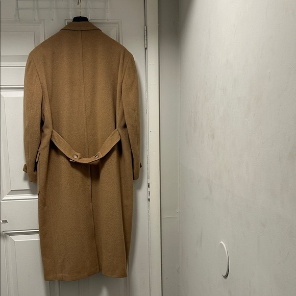 Kasper Men's Tan Trench Coat - Picture 2 of 15